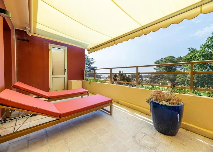 Sea-view Duplex For Family Appartement Villeneuve-Loubet